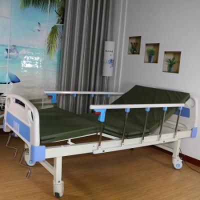 High Quality Cheap Two Stainless Steel Crank/Two Functions Hospital Bed/Medical Bed