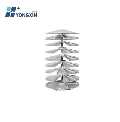 Ls008 Epoxy Painted Steel Rotary Medicine Shelf