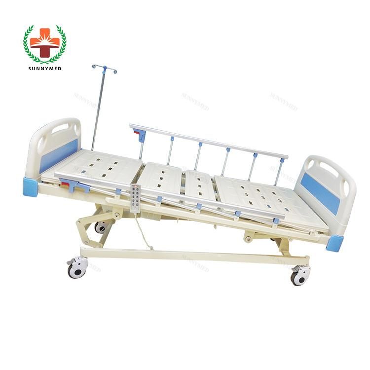 Remote Control Five Function Medical Instruments Electric Hospital Bed