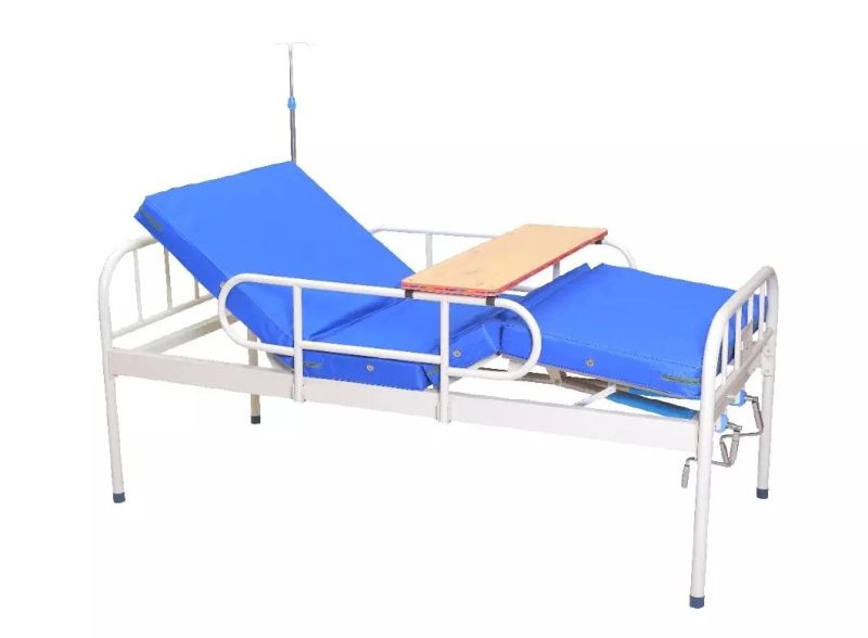 Steel Simple Manual Hospital Bed to Malaysia Market