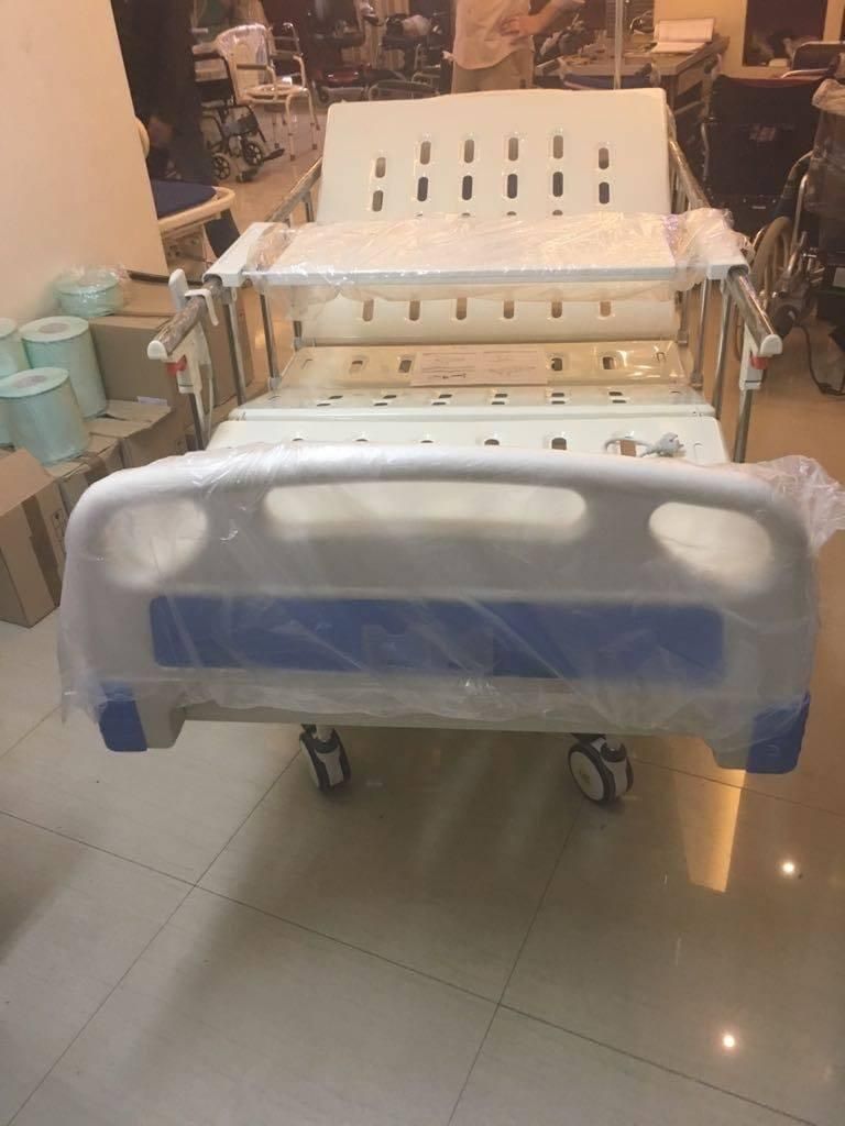 Punching Bed Board Double Cranks Hospital Bed