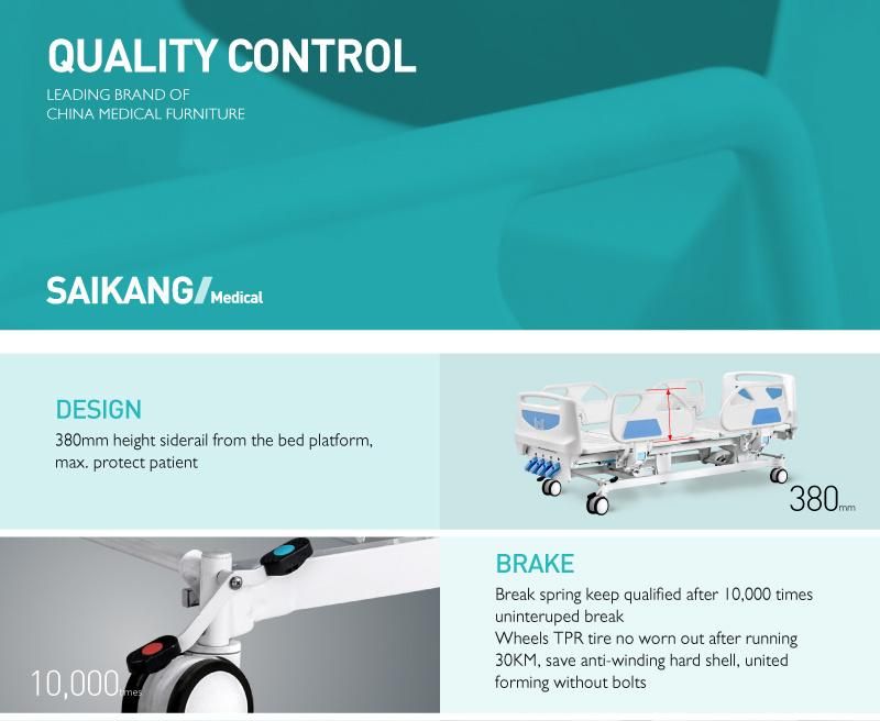 B4e Popular Manual Bed for Hospital Use