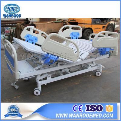 Bae505b Five Function Electric ICU Hospital Bed with Soft Connection Device
