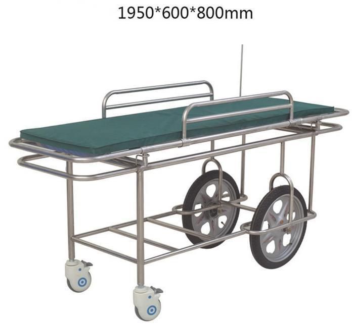 Metal Stainless Steel Hospital Medical Ambulance Patient Emergency Stretcher Trolley