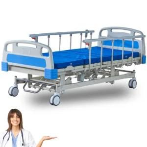 China Adjustable Functional Electric Hospital Bed ICU Manufacturer