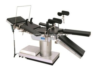 High Quality Hospital Medical Equipment Electric Hydraulic Multifunction Operating Table Ecoh003 with Stainless Steel