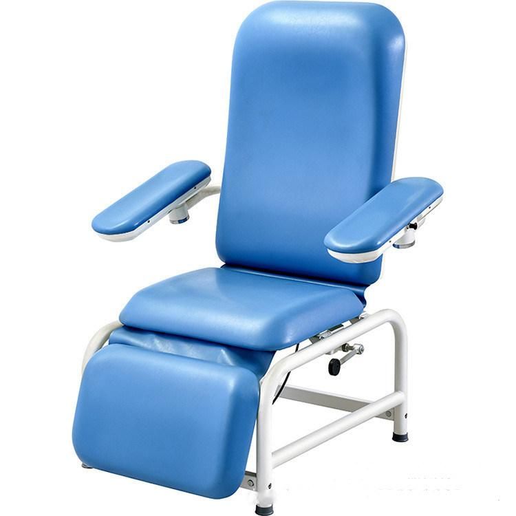 Hot Sale Medical Electric Blood Donation Hospital Dialysis Used Electric and Manual Infusion Chair