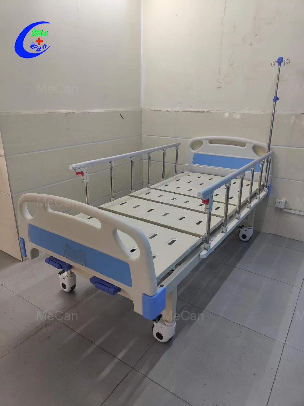 Good Price Metal 2 Cranks Manual Hospital Bed Medical Use