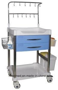 HS-Pit010s &#160; ABS Hospital Nursing IV Treatment Medical Trolley