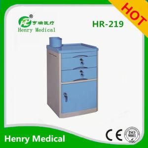 Hr-219 Medical ABS Bedside Cabinet with Lock/Bedside Table