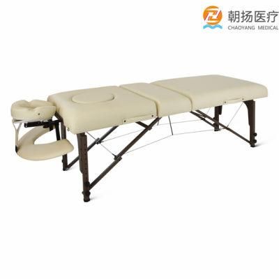 Foldable Wooden Beauty Couch Massage Bed Cy-C121
