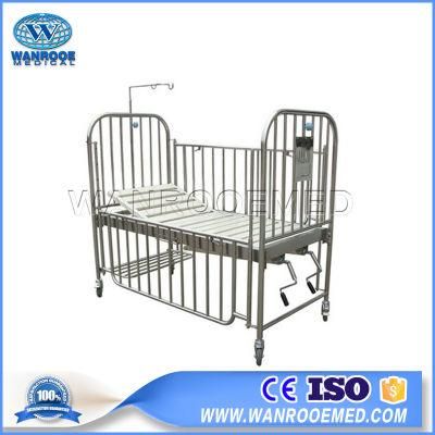 Bam200c Stainless Steel Double Crank Baby Bed
