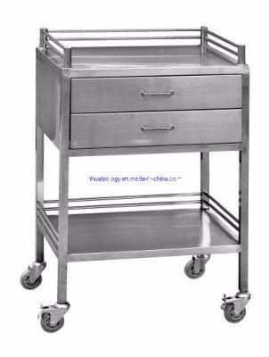 Rh-CRC17 Hospital Stainless Steel Treatment Cart
