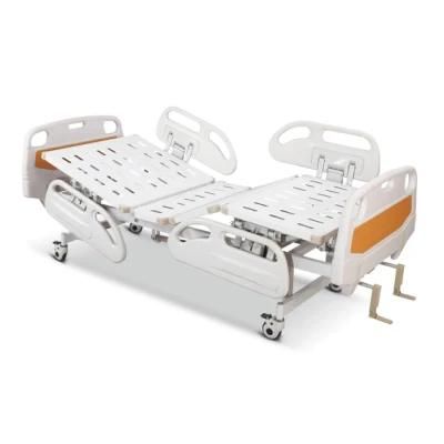 Medical Equipment Homecare Metal Two Function Manual Patient Hospital Bed