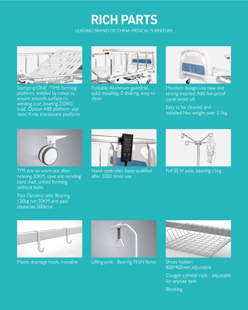 Sk005-2 Hospital Relectric Bed, Recliner Chair Bed, Hospital Furniture