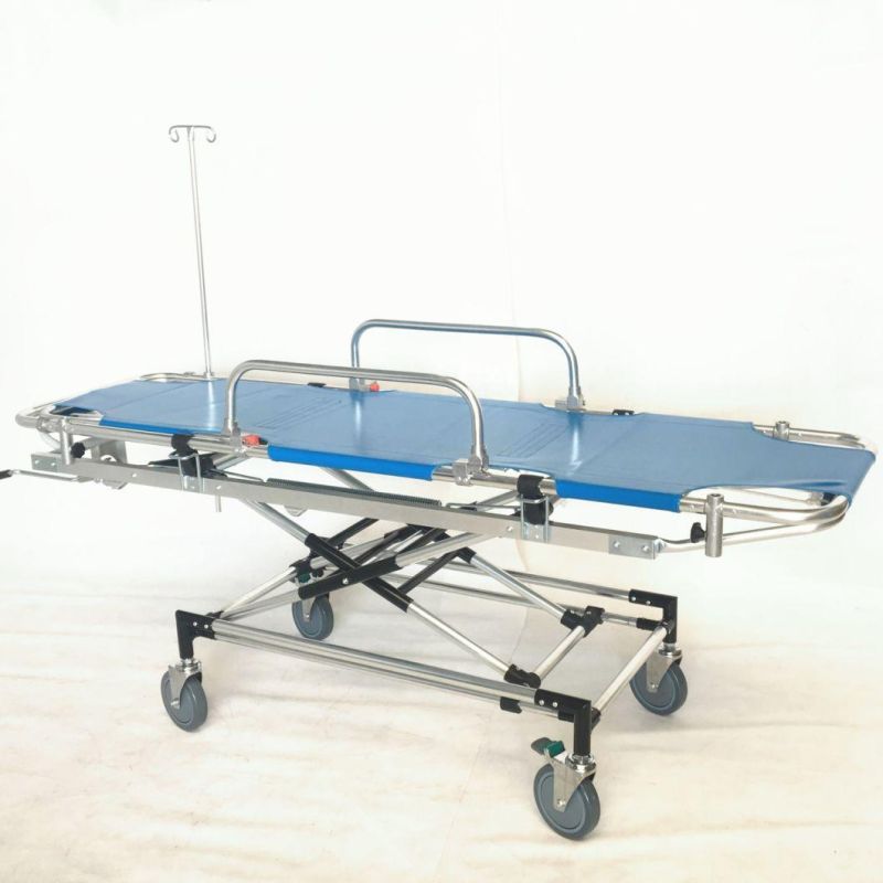 Patient Transfer Adjustable Foldable Emergency Ambulance Rescue Stretcher (RC-B2)