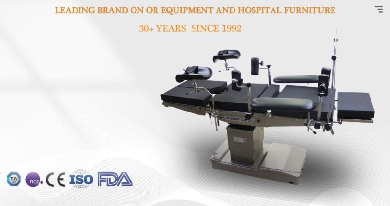 Hospital Equipment Electric Operating/Operation Bed in Hospital Operating Room Surgical Table