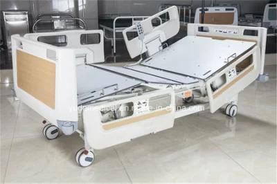 High Quality ICU Patient Electric 4 Functions Hospital Bed with X-ray Board