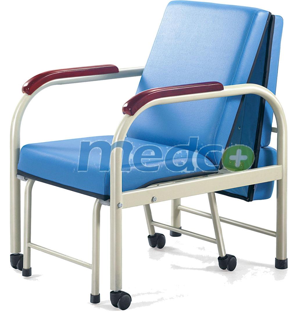 Medical Supply Nursing Bed Accompany Chair Folding Recliner Chair