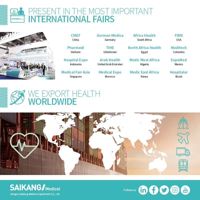 A2w Foldable Hospital Bed for Patients