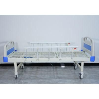 1 Crank Manual Medical Bed Low-Price Hospital Bed