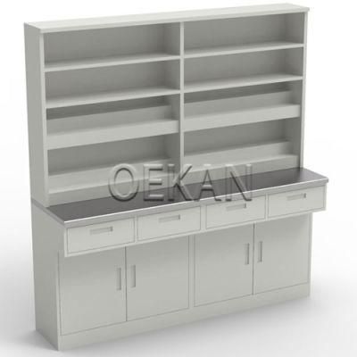 Hospital Clinic Furniture Medical Stainless Steel Clean Room Multi-Drawer Operation Room Anethetist Medicine Cabinet