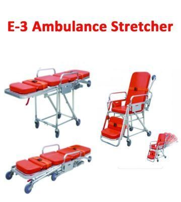2017 New E-6 Ambulance Stretcher Wheelchair