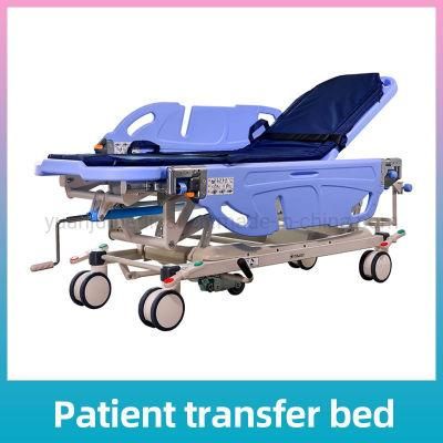 Patient Transport Stretcher Medical Transfer Vehicle Transfer Trolley Car Transport Hospital Bed