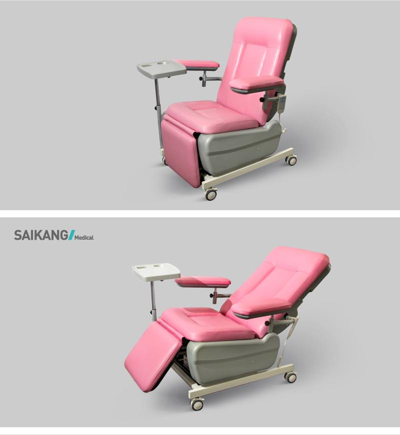 Ske-100A Foldable Hospital Blood Collection Donnor Chair Price