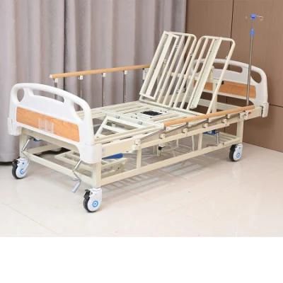 Zc04 Best Selling Multifunction Function Manual Medical Sickbed Hospital Home Care Bed for Sale