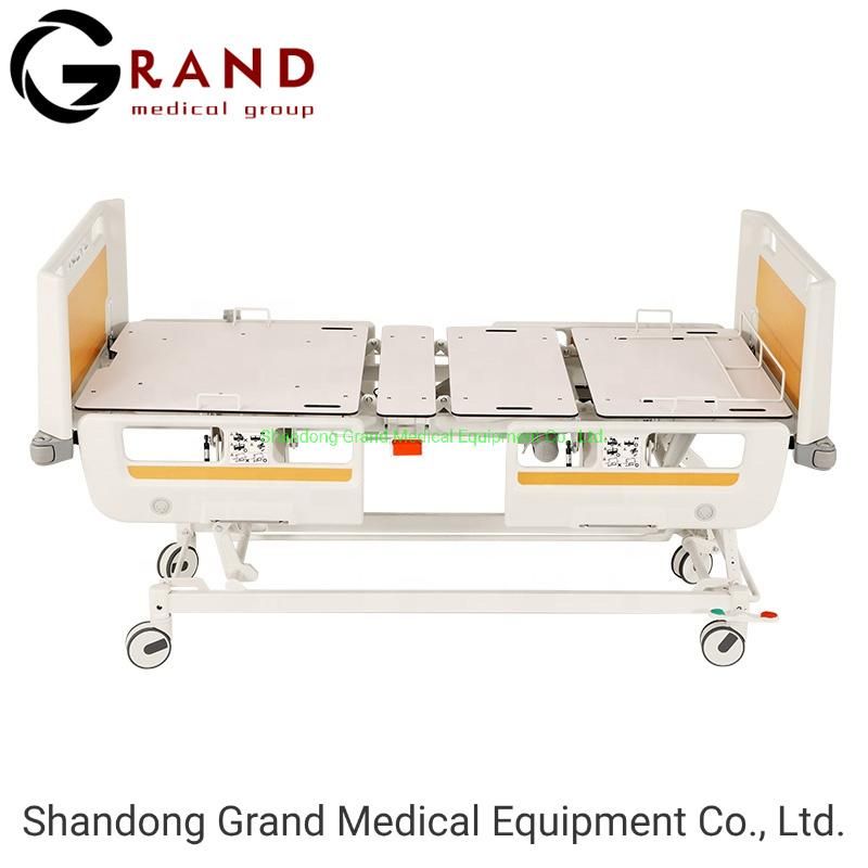 Adjustable ICU Nursing Hospital Bed Lifting Medical Bed for Hospital Furniture with CE Electric Bed