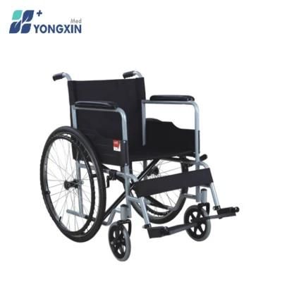 Yx-Xsg102 Medical Chair, Foldable Wheelchair, Steel Material Wheelchair