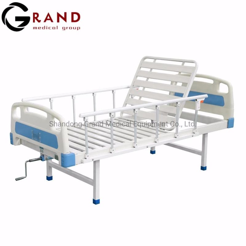 Factory Direct Supply China Bed Medical Hospital Metal Flat Bed Steel Ward Wholesale Hospital Beds