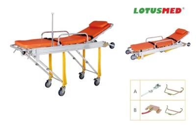 Lotusmed-Stretcher-01013-a Aluminum Alloy Automatic Loading Stretcher