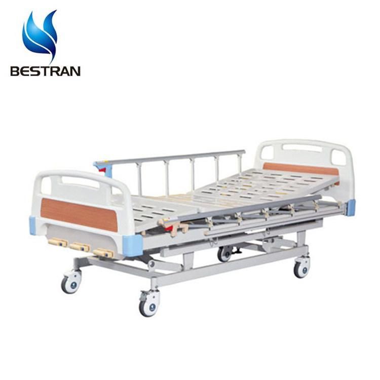 Bt-Am106 Hospital Clinic Medical Furniture Manual Functional Hospital Bed for Sale