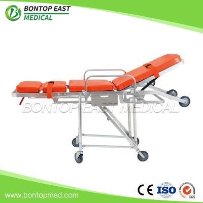 Hospital Medical Height Adjustable Cart Patient Emergency Ambulance Stretcher Trolley