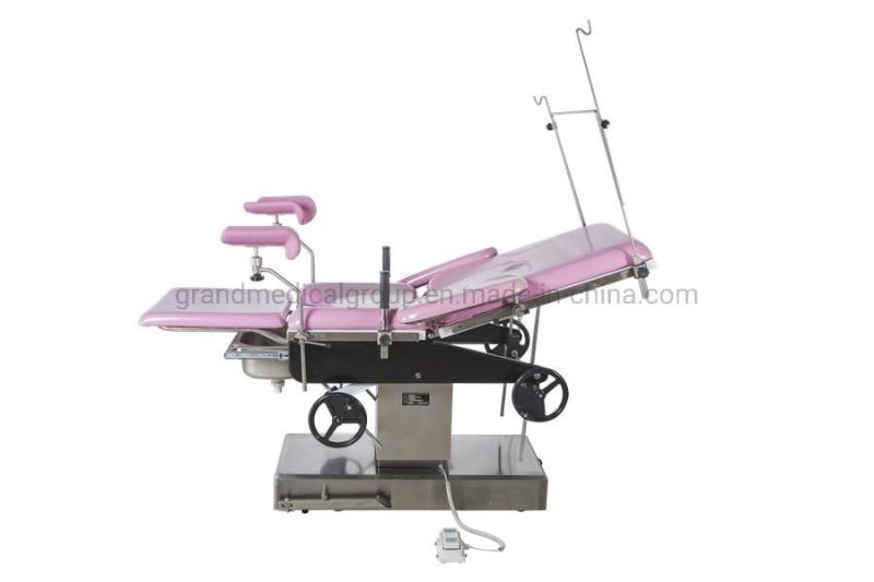 Surgical Table Electrical Hospital Operating Theater Table for Gunecology Baby Delivery Medical Table