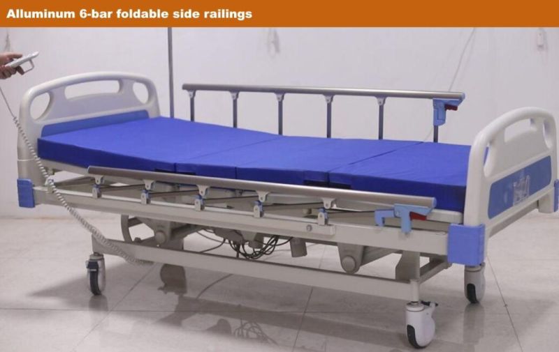 Rh-A428 Multifunctional High/Low Motorized ICU Hospital Medical Care Bed