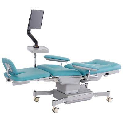 Multi-Function Medical Blood Drawing Donate Hemodialysis Chair