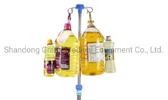 Height Adjustable Stainless Steel IV Pole Infusion Stand