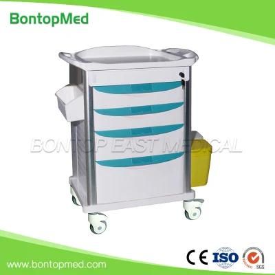 OEM ODM ABS Medical Nursing Treatment Medicine Trolley/Cart