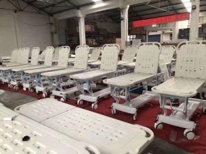 Manual Medical Hospital Furniture 3 Cranks Nursing Bed