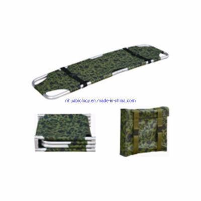 Hospital Military Rescue Aluminum Alloy Folding Stretcher for Field Rescue