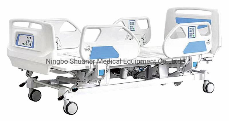 Five Functions ICU Electric Hospital Bed for Sale Madicial Equipment for Adult Paient