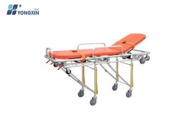 Yxz-D-H2 Medical Supply, Height Adjustable Aluminum Alloy Stretcher for Ambulance