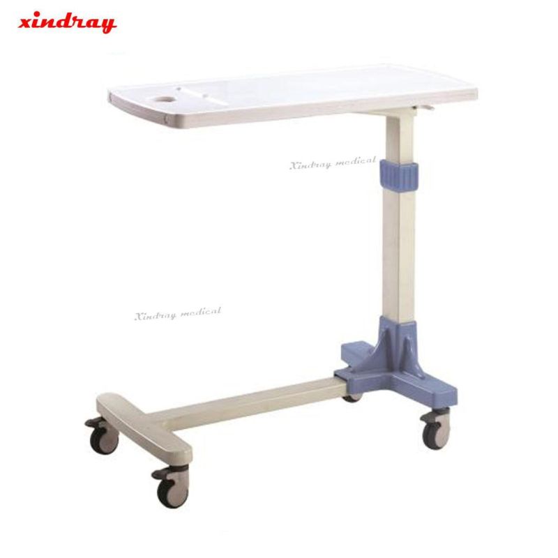 Hospital Medical Adjustable Movable Over Patient Bed Table