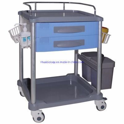 Refined Medical Plastic Trolley for Hospital Drug Delivery