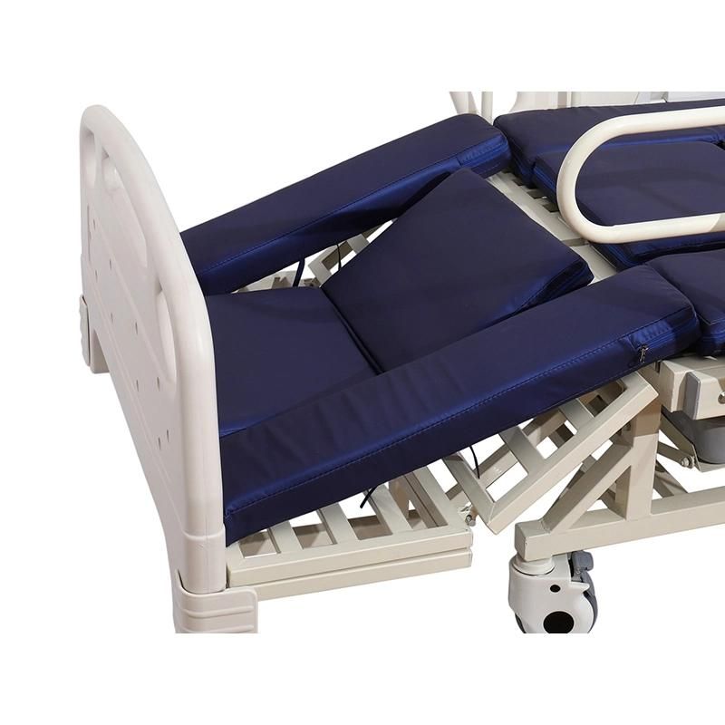 Adjustable Medical Equipment Aluminum Homecare 5 Function Electric Hospital Bed