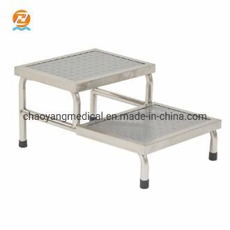 Hospital Furniture Stainless Steel Treatment Surgical Trolley with Wheels Cy-D402A