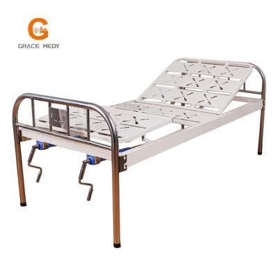 Cheap Price B04-1 Manual Two Function 2 Crank Economical Hoapital Bed Medical Bed